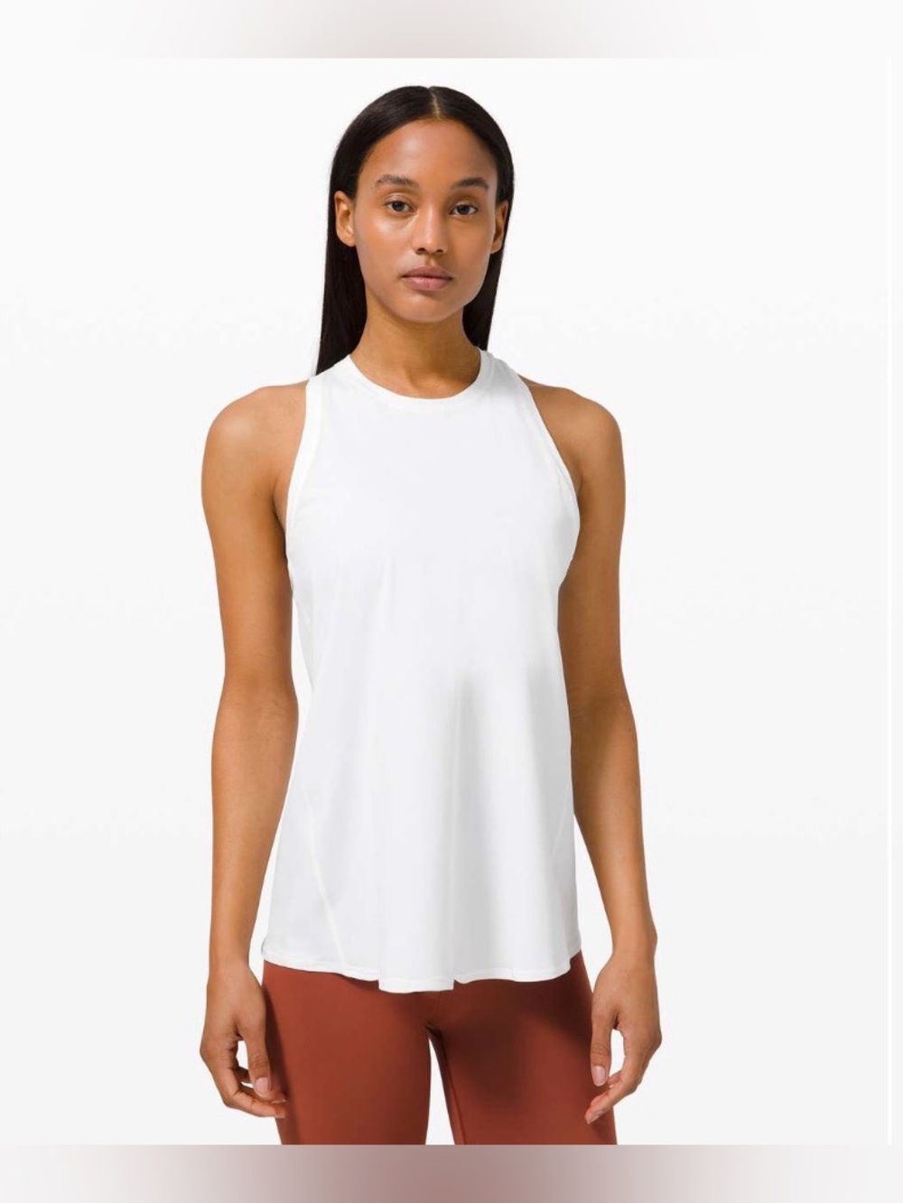 Lululemon Women’s All Tied Up Tank Top White Size L